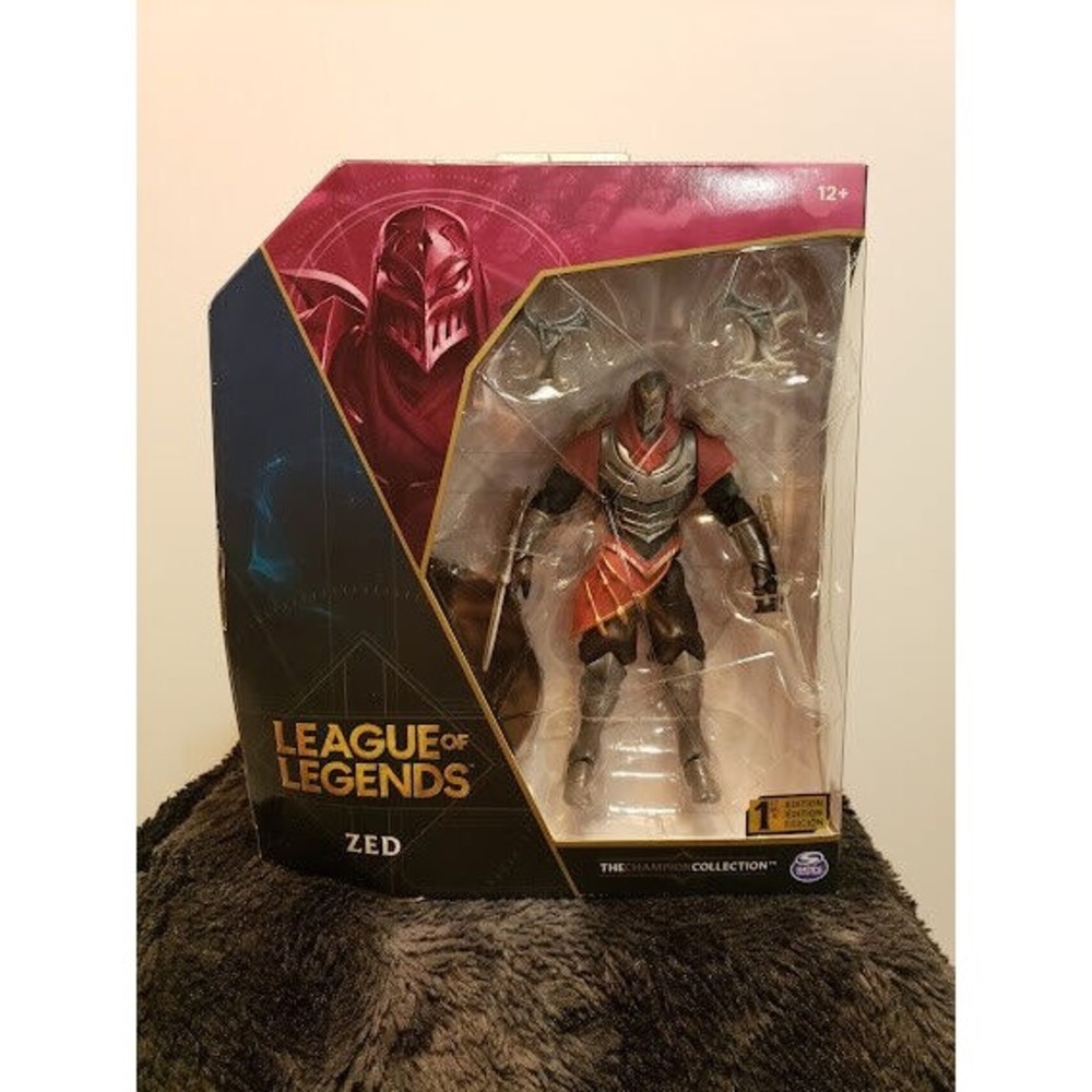 League of Legends The Champion Collection Zed 6" Action Figure 1st Edition New
